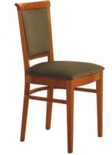 Rosa Side Chair C340. Stained Timber. Any Fabric Colour